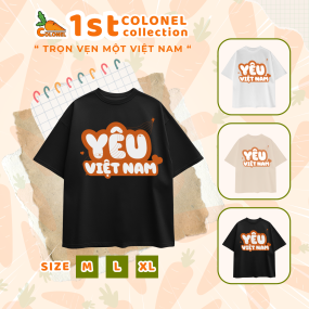 ao-thun-unisex-local-brand-colonel-vn23-form-rong-oversize-cotton-day-in-chu