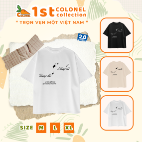 ao-thun-unisex-local-brand-colonel-vn19-form-rong-oversize-cotton-day-in-chu