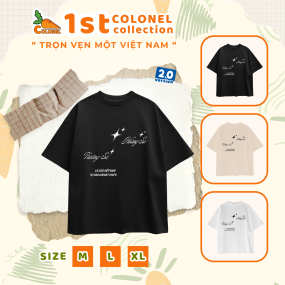 ao-thun-unisex-local-brand-colonel-vn19-form-rong-oversize-cotton-day-in-chu