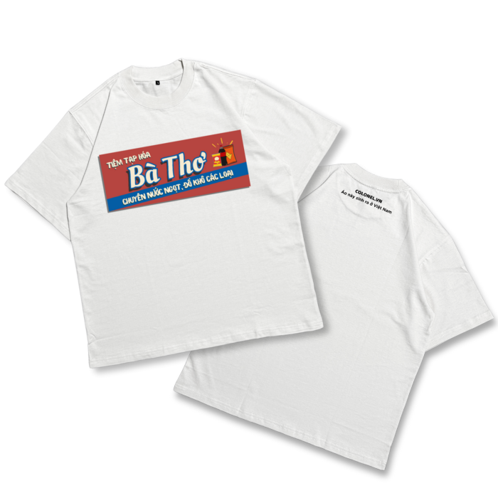 ÁO THUN UNISEX LOCAL BRAND COLONEL N9008 – Form Rộng Oversize, Cotton Dày, In Chữ