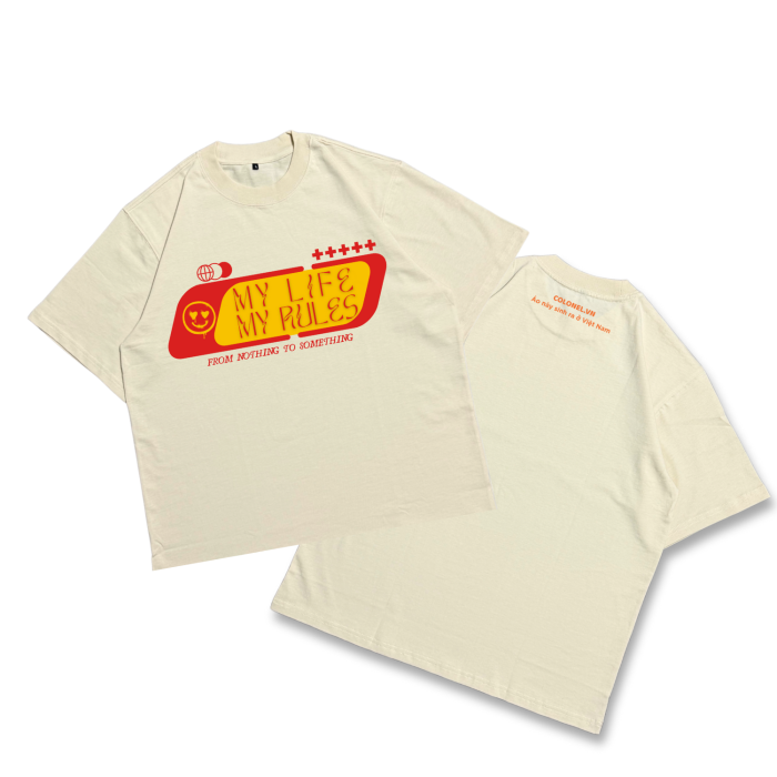 ÁO THUN UNISEX LOCAL BRAND COLONEL GONLY09 – Form Rộng Oversize, Cotton Dày, In Chữ