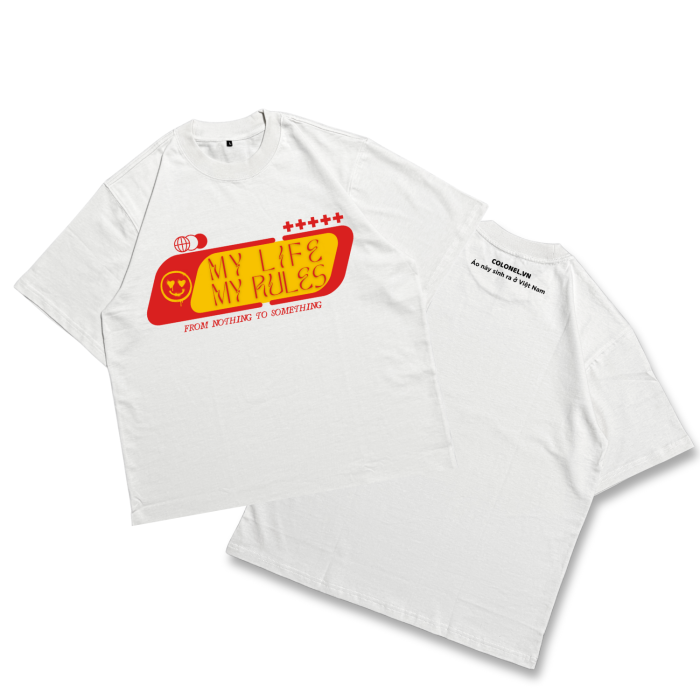 ÁO THUN UNISEX LOCAL BRAND COLONEL GONLY09 – Form Rộng Oversize, Cotton Dày, In Chữ