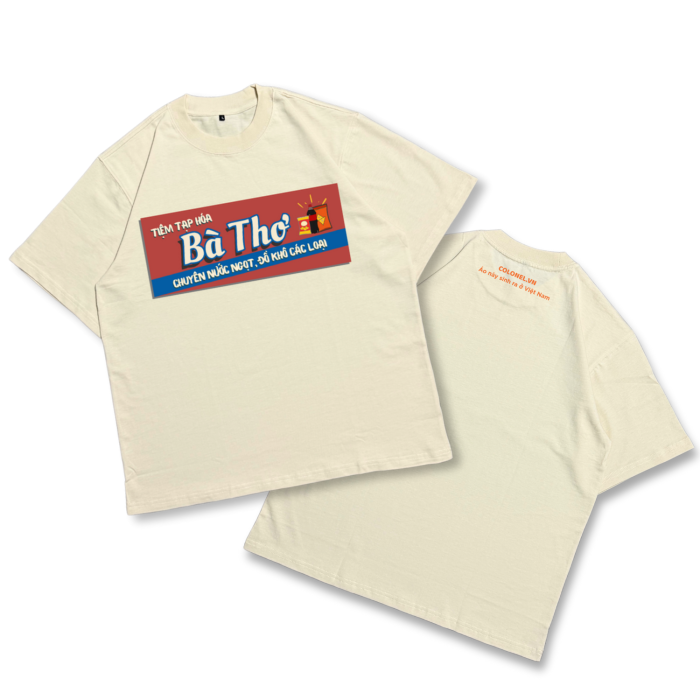 ÁO THUN UNISEX LOCAL BRAND COLONEL N9008 – Form Rộng Oversize, Cotton Dày, In Chữ
