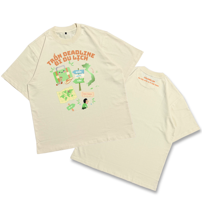 ÁO THUN UNISEX LOCAL BRAND COLONEL DL11 – Form Rộng Oversize, Cotton Dày, In Chữ