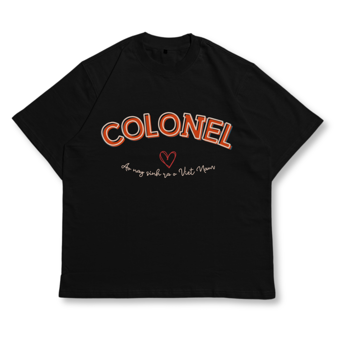 ÁO THUN UNISEX LOCAL BRAND COLONEL TS02 – Form Rộng Oversize, Cotton Dày, In Chữ