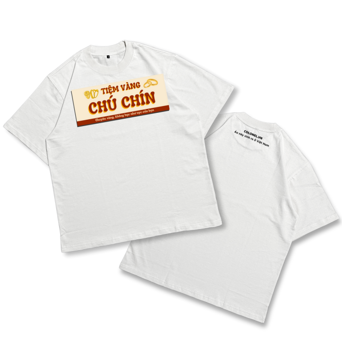 ÁO THUN UNISEX LOCAL BRAND COLONEL N9007 – Form Rộng Oversize, Cotton Dày, In Chữ