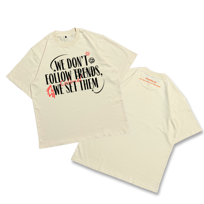 ÁO THUN UNISEX LOCAL BRAND COLONEL GONLY06 – Form Rộng Oversize, Cotton Dày, In Chữ