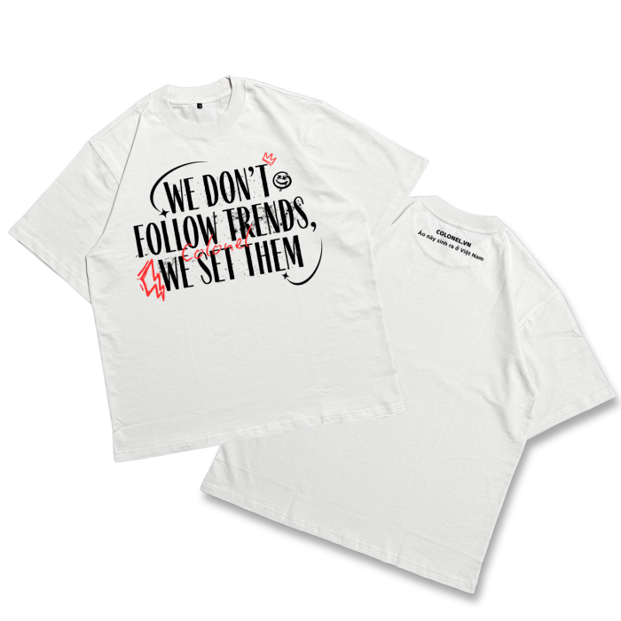 ÁO THUN UNISEX LOCAL BRAND COLONEL GONLY06 – Form Rộng Oversize, Cotton Dày, In Chữ