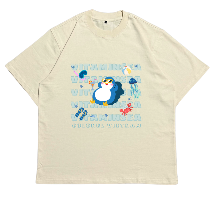 ÁO THUN UNISEX LOCAL BRAND COLONEL DL09 – Form Rộng Oversize, Cotton Dày, In Chữ