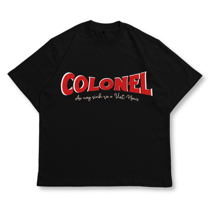 ÁO THUN UNISEX LOCAL BRAND COLONEL TS05 – Form Rộng Oversize, Cotton Dày, In Chữ