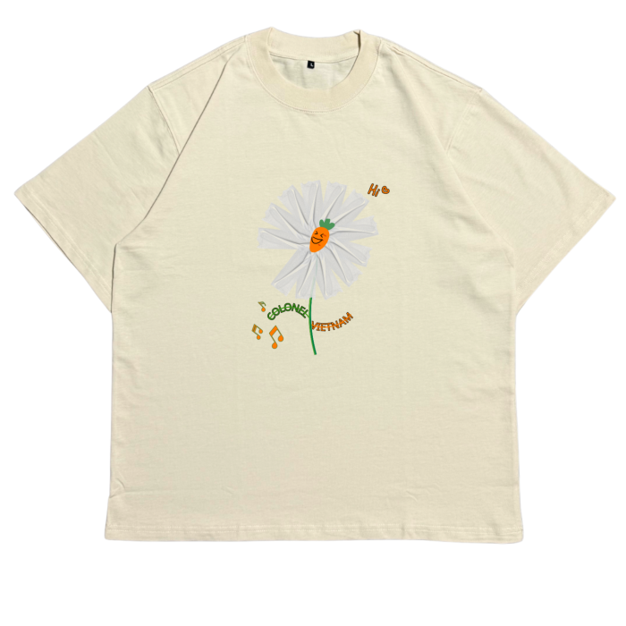 ÁO THUN UNISEX LOCAL BRAND COLONEL LHN08 – Form Rộng Oversize, Cotton Dày, In Chữ