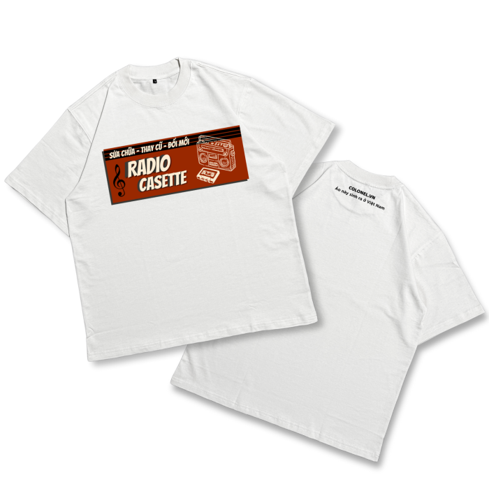 ÁO THUN UNISEX LOCAL BRAND COLONEL N9005 – Form Rộng Oversize, Cotton Dày, In Chữ