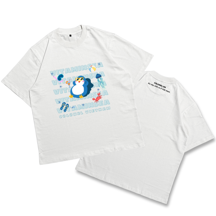 ÁO THUN UNISEX LOCAL BRAND COLONEL DL09 – Form Rộng Oversize, Cotton Dày, In Chữ