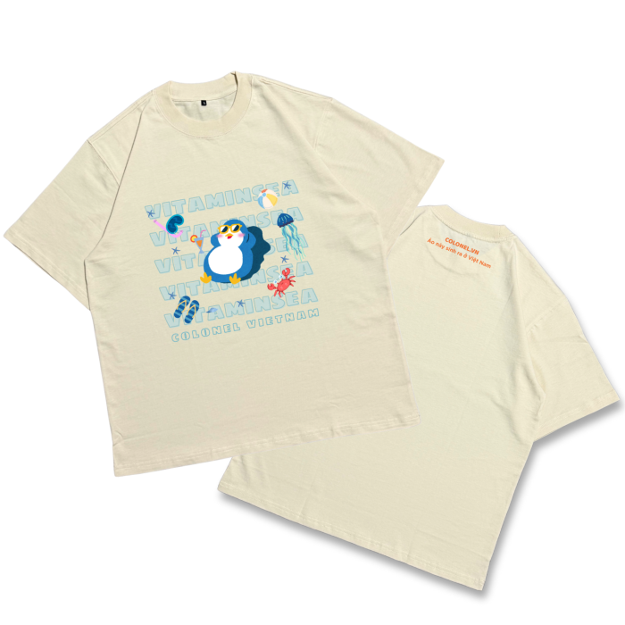 ÁO THUN UNISEX LOCAL BRAND COLONEL DL09 – Form Rộng Oversize, Cotton Dày, In Chữ