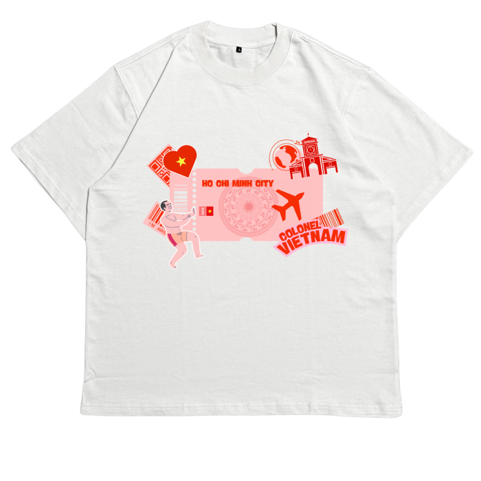 ÁO THUN UNISEX LOCAL BRAND COLONEL DL06 – Form Rộng Oversize, Cotton Dày, In Chữ