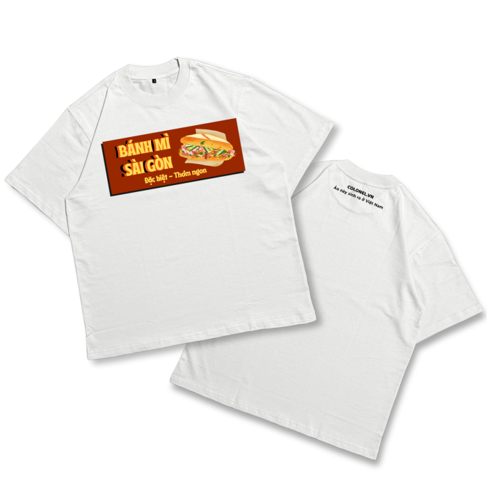ÁO THUN UNISEX LOCAL BRAND COLONEL N9004 – Form Rộng Oversize, Cotton Dày, In Chữ