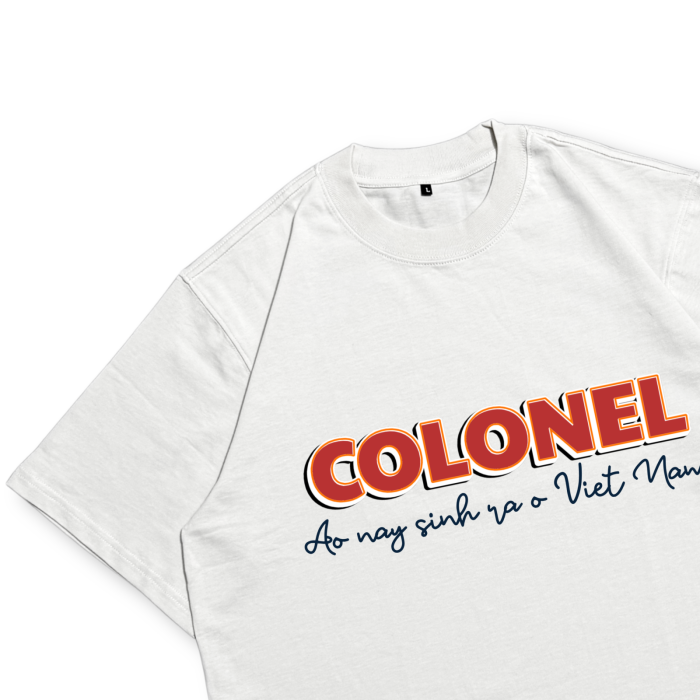ÁO THUN UNISEX LOCAL BRAND COLONEL TS06 – Form Rộng Oversize, Cotton Dày, In Chữ