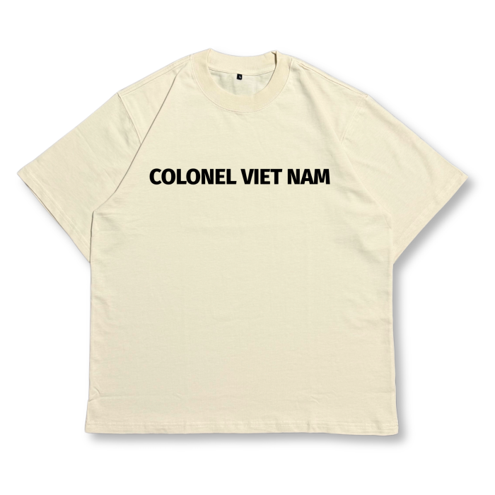 ÁO THUN UNISEX LOCAL BRAND COLONEL TS07 – Form Rộng Oversize, Cotton Dày, In Chữ