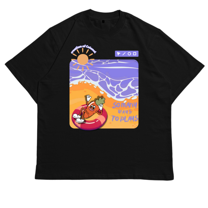 ÁO THUN UNISEX LOCAL BRAND COLONEL DL12 – Form Rộng Oversize, Cotton Dày, In Chữ