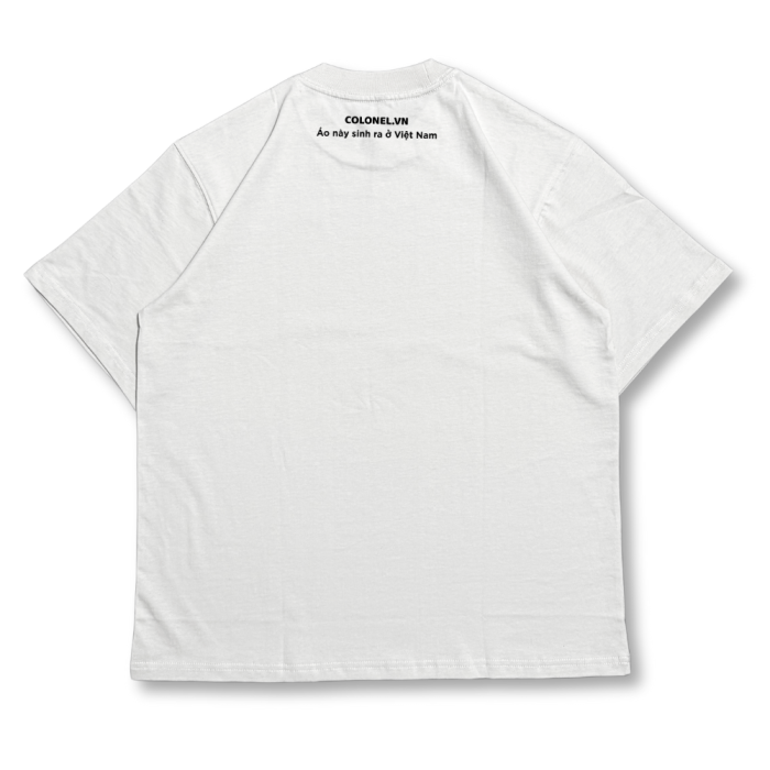 ÁO THUN UNISEX LOCAL BRAND COLONEL CAT01 – Form Rộng Oversize, Cotton Dày, In Chữ