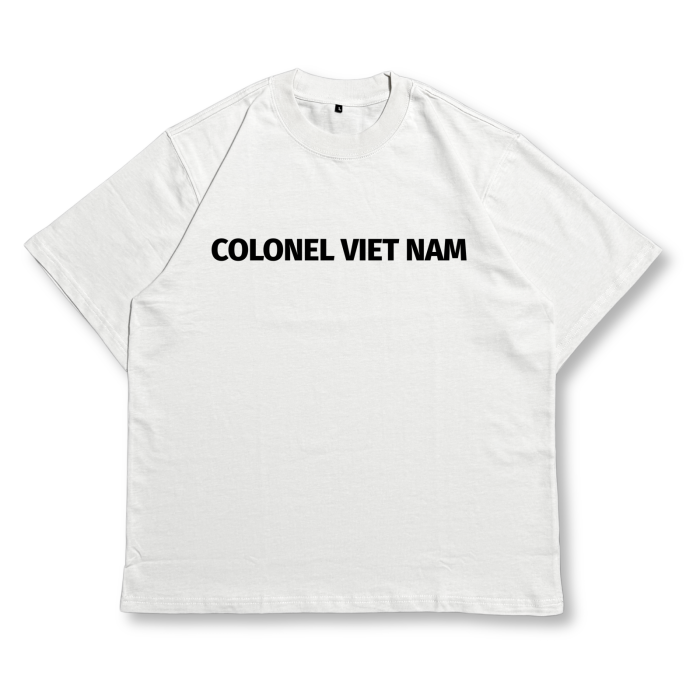 ÁO THUN UNISEX LOCAL BRAND COLONEL TS07 – Form Rộng Oversize, Cotton Dày, In Chữ