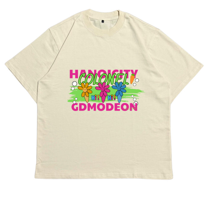 ÁO THUN UNISEX LOCAL BRAND COLONEL LHN01 – Form Rộng Oversize, Cotton Dày, In Chữ