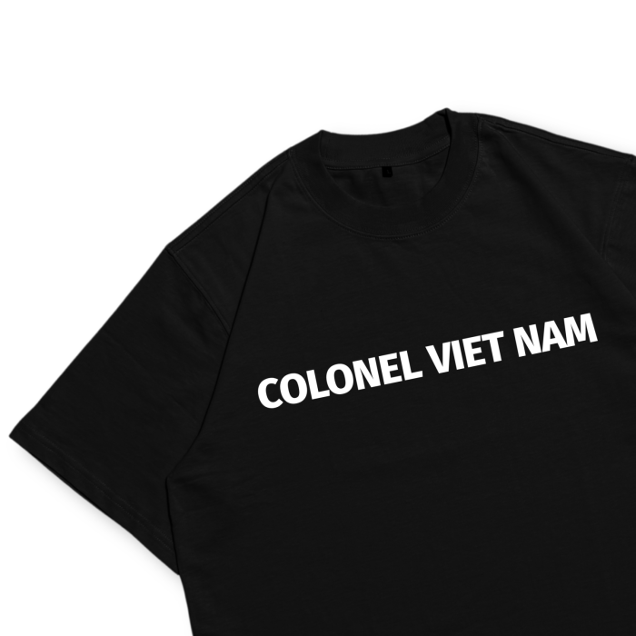 ÁO THUN UNISEX LOCAL BRAND COLONEL TS07 – Form Rộng Oversize, Cotton Dày, In Chữ