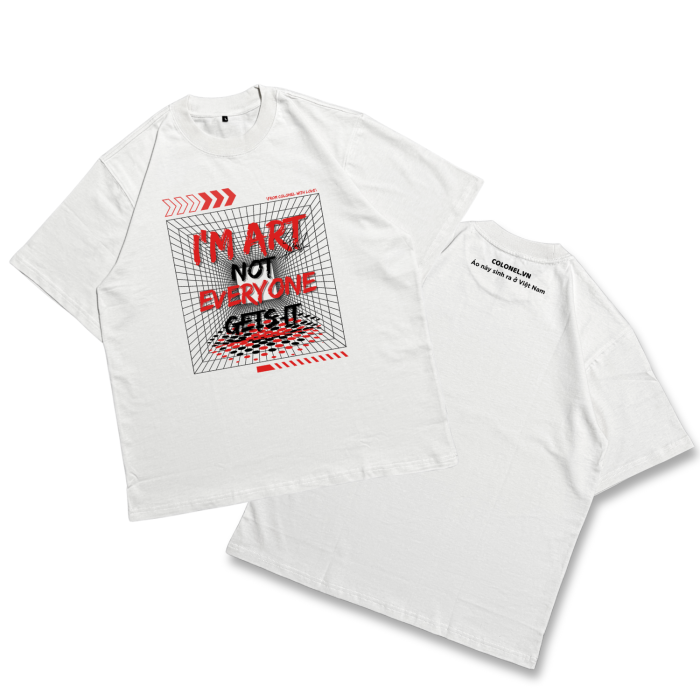 ÁO THUN UNISEX LOCAL BRAND COLONEL GONLY04 – Form Rộng Oversize, Cotton Dày, In Chữ