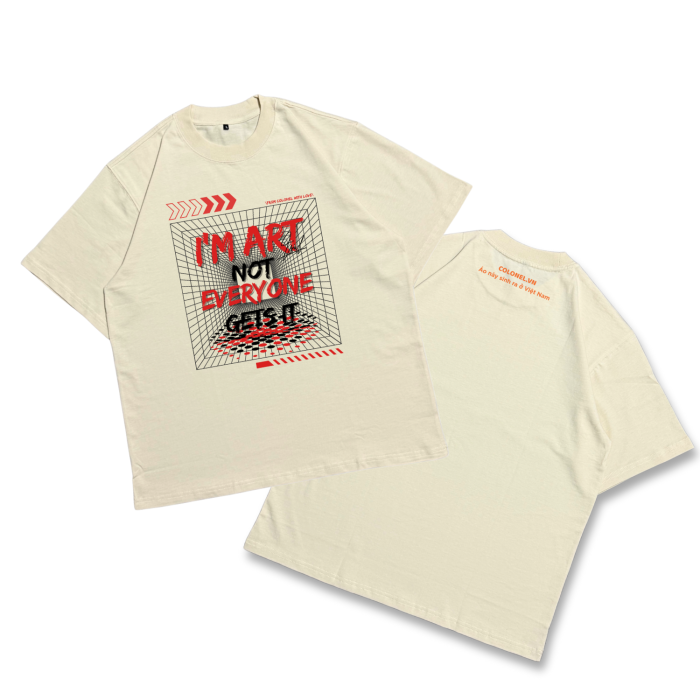 ÁO THUN UNISEX LOCAL BRAND COLONEL GONLY04 – Form Rộng Oversize, Cotton Dày, In Chữ