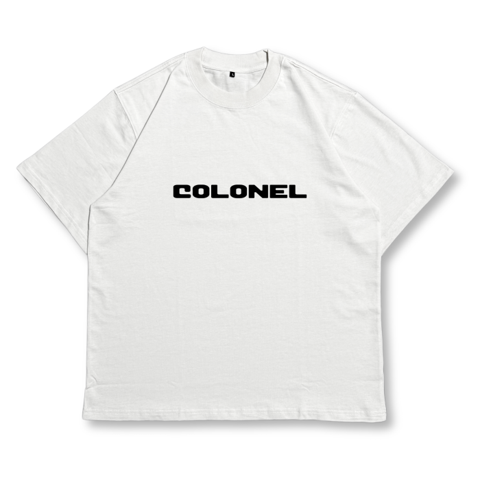 ÁO THUN UNISEX LOCAL BRAND COLONEL TS08 – Form Rộng Oversize, Cotton Dày, In Chữ