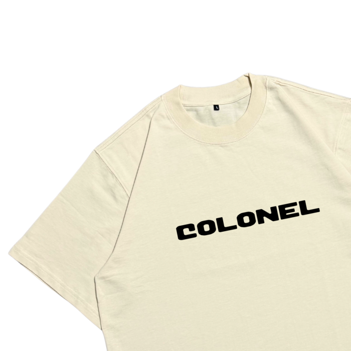 ÁO THUN UNISEX LOCAL BRAND COLONEL TS08 – Form Rộng Oversize, Cotton Dày, In Chữ