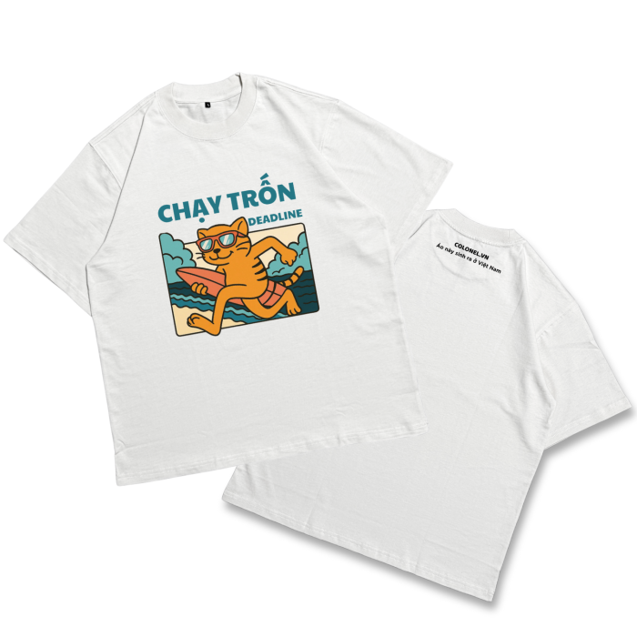 ÁO THUN UNISEX LOCAL BRAND COLONEL DL05 – Form Rộng Oversize, Cotton Dày, In Chữ