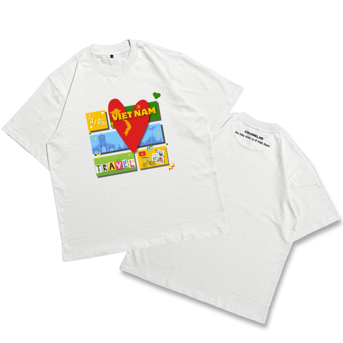 ÁO THUN UNISEX LOCAL BRAND COLONEL DL02 – Form Rộng Oversize, Cotton Dày, In Chữ
