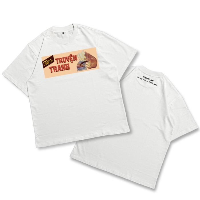 ÁO THUN UNISEX LOCAL BRAND COLONEL N9011 – Form Rộng Oversize, Cotton Dày, In Chữ