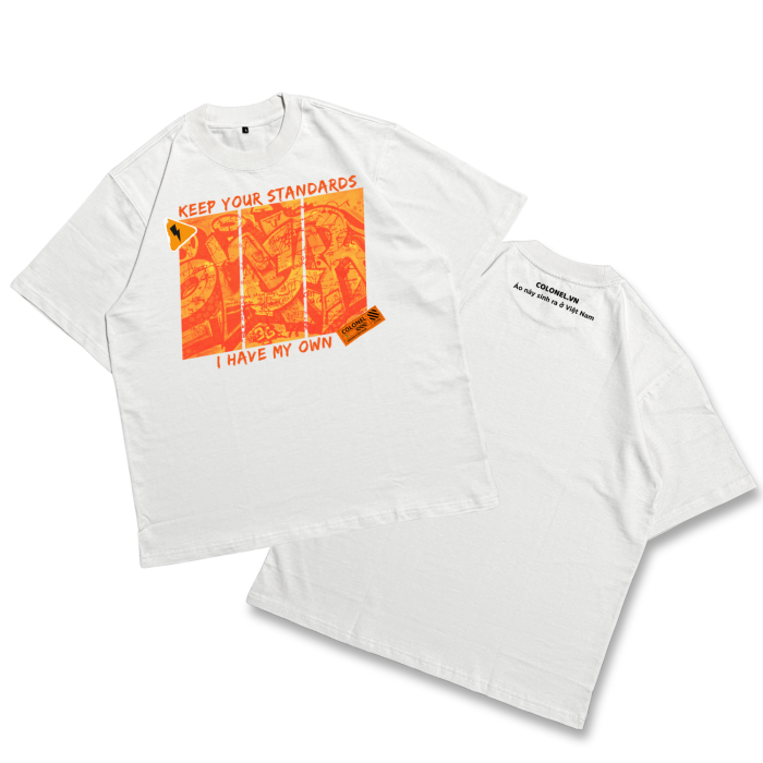 ÁO THUN UNISEX LOCAL BRAND COLONEL GONLY11 – Form Rộng Oversize, Cotton Dày, In Chữ