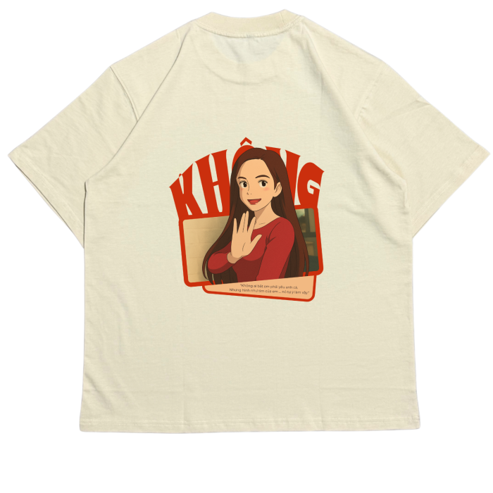 ÁO THUN UNISEX LOCAL BRAND COLONEL ANI11 – Form Rộng Oversize, Cotton Dày, In Chữ