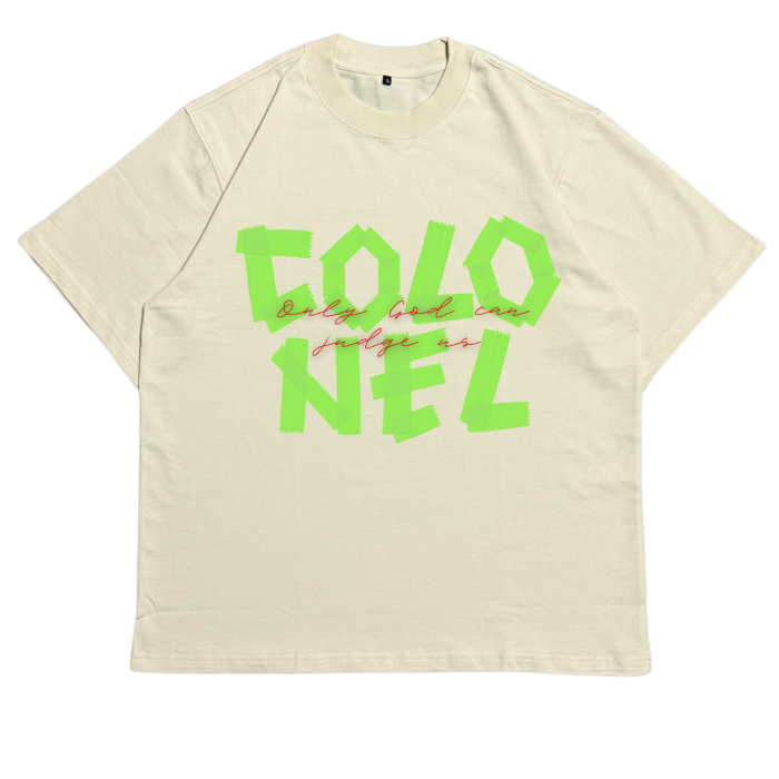 ÁO THUN UNISEX LOCAL BRAND COLONEL GONLY07 – Form Rộng Oversize, Cotton Dày, In Chữ
