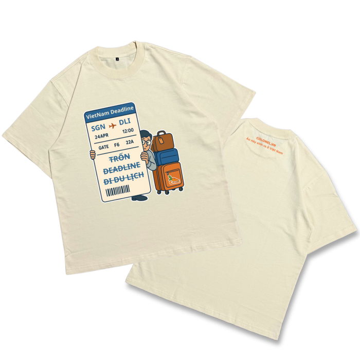 ÁO THUN UNISEX LOCAL BRAND COLONEL DL07– Form Rộng Oversize, Cotton Dày, In Chữ