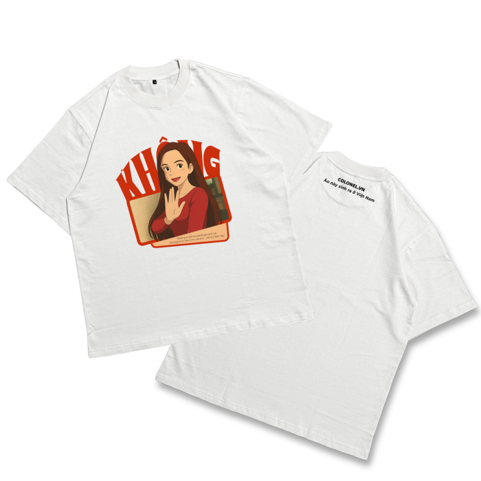 ÁO THUN UNISEX LOCAL BRAND COLONEL ANI11 – Form Rộng Oversize, Cotton Dày, In Chữ