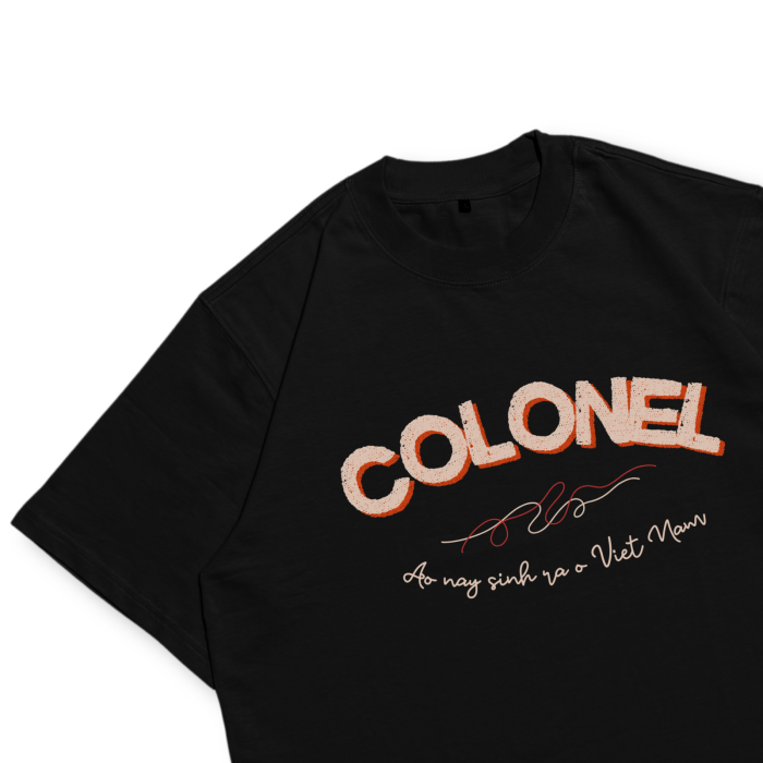 ÁO THUN UNISEX LOCAL BRAND COLONEL TS01 – Form Rộng Oversize, Cotton Dày, In Chữ