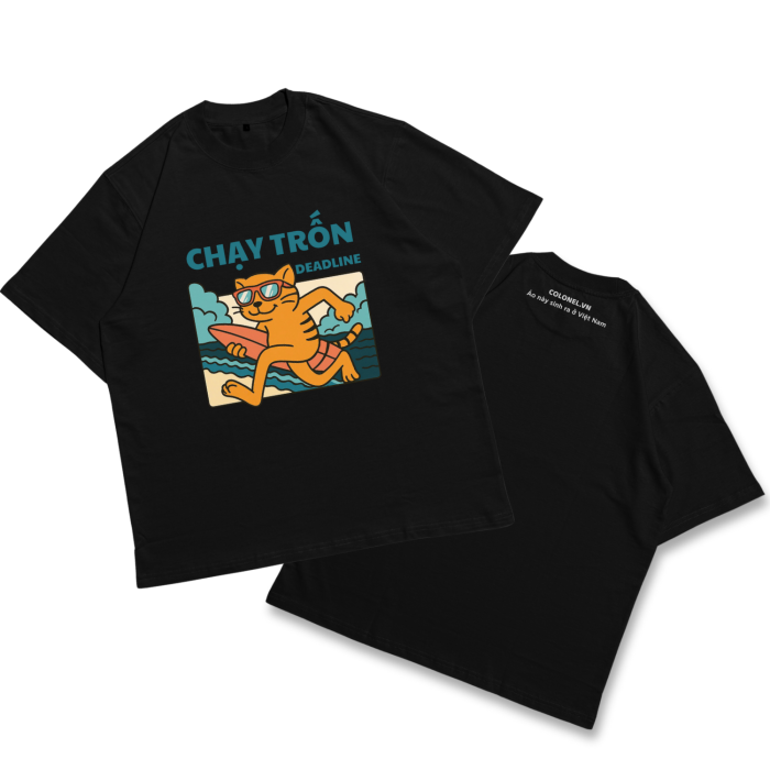 ÁO THUN UNISEX LOCAL BRAND COLONEL DL05 – Form Rộng Oversize, Cotton Dày, In Chữ