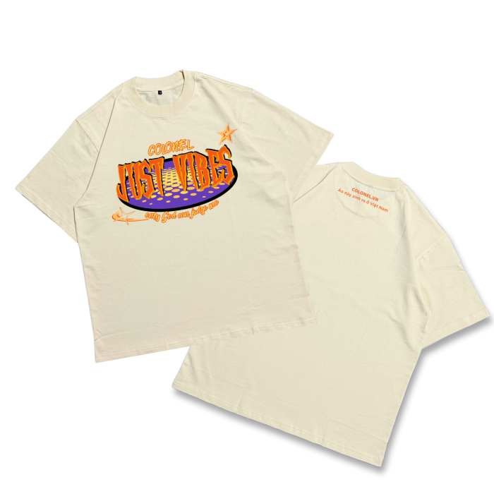 ÁO THUN UNISEX LOCAL BRAND COLONEL GONLY02 – Form Rộng Oversize, Cotton Dày, In Chữ
