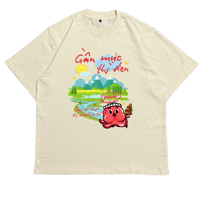ÁO THUN UNISEX LOCAL BRAND COLONEL DL04 – Form Rộng Oversize, Cotton Dày, In Chữ