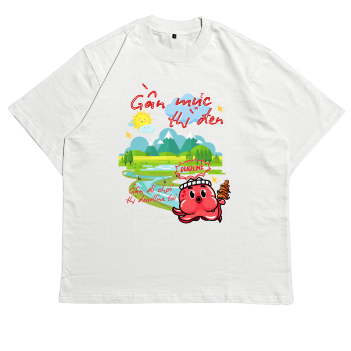 ÁO THUN UNISEX LOCAL BRAND COLONEL DL04 – Form Rộng Oversize, Cotton Dày, In Chữ