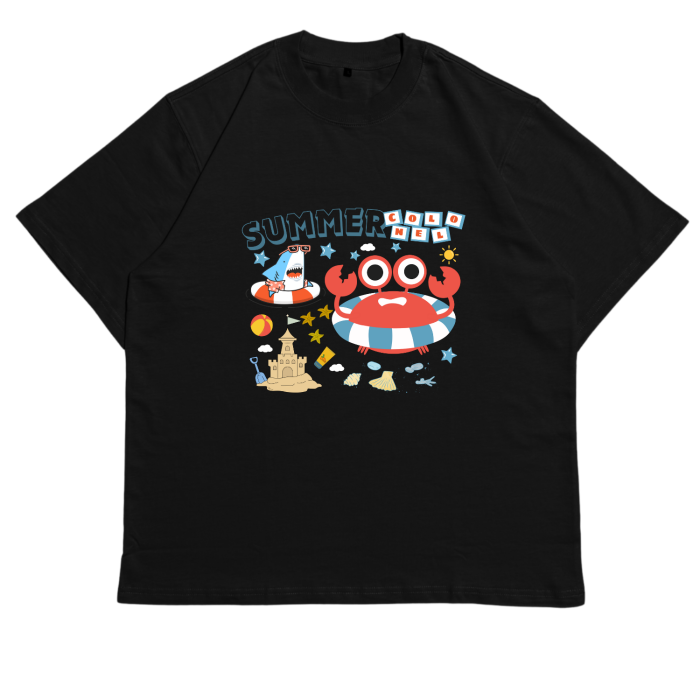 ÁO THUN UNISEX LOCAL BRAND COLONEL DL01 – Form Rộng Oversize, Cotton Dày, In Chữ