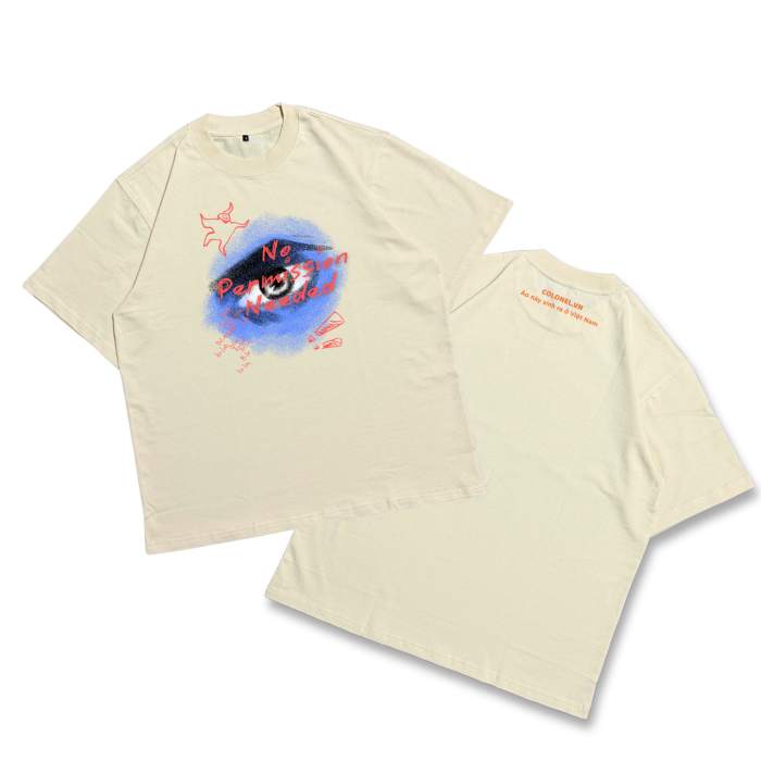 ÁO THUN UNISEX LOCAL BRAND COLONEL GONLY03 – Form Rộng Oversize, Cotton Dày, In Chữ