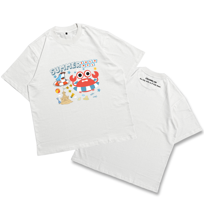ÁO THUN UNISEX LOCAL BRAND COLONEL DL01 – Form Rộng Oversize, Cotton Dày, In Chữ