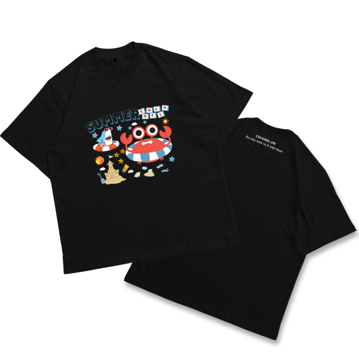 ÁO THUN UNISEX LOCAL BRAND COLONEL DL01 – Form Rộng Oversize, Cotton Dày, In Chữ