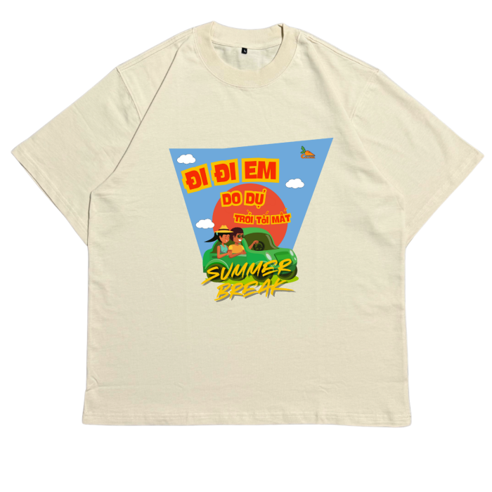 ÁO THUN UNISEX LOCAL BRAND COLONEL DL08 – Form Rộng Oversize, Cotton Dày, In Chữ