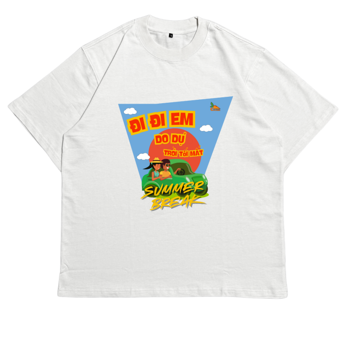 ÁO THUN UNISEX LOCAL BRAND COLONEL DL08 – Form Rộng Oversize, Cotton Dày, In Chữ